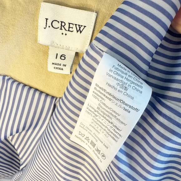 J. Crew Khaki Cream Trench Coat - Picture 2 of 11